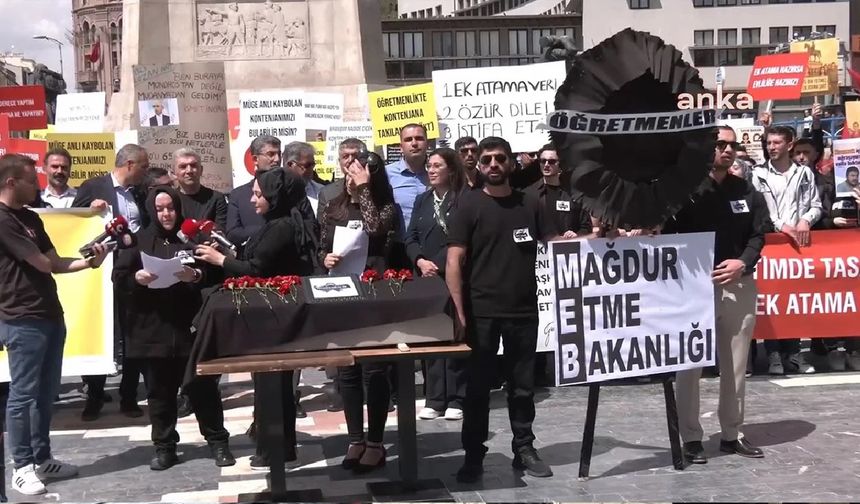 Öğretmen adaylarından tepki: “Gıyabi cenaze namazı" eylemi!