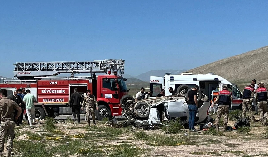 Van’da feci kaza: Çok sayıda ölü var!