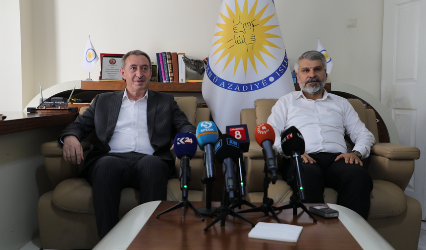 Bakırhan Diyarbakır’da Kürt partileriyle bir araya geldi
