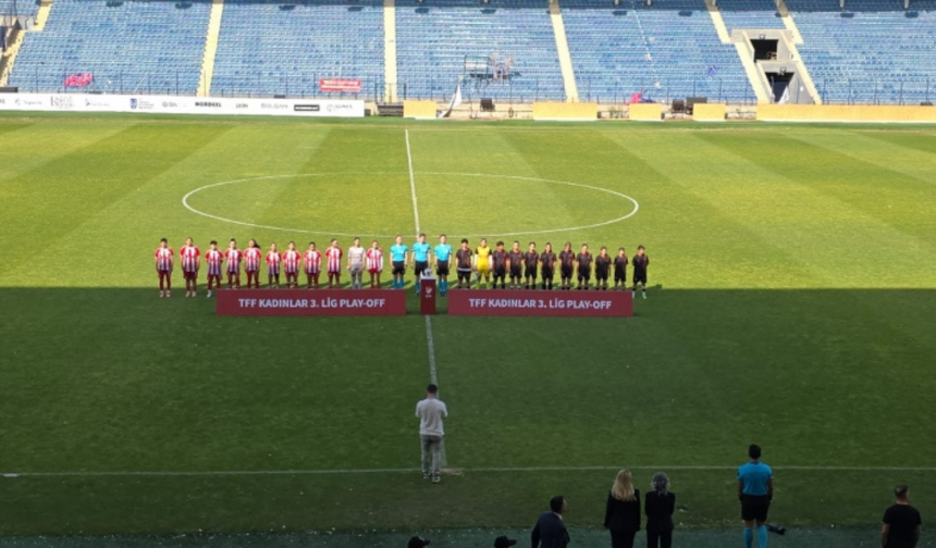 DBB Kadın Futbol Takımı 2. Lig hayaline bu sezon ulaşamadı