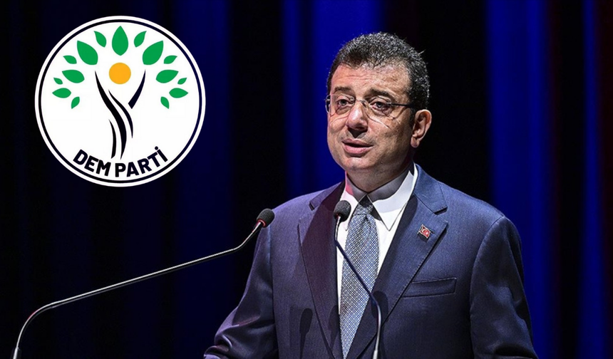 DEM Parti, İmamoğlu’nu ziyaret için Adalet Bakanlığı’na başvuracak
