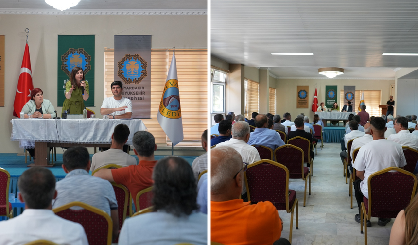 Diyarbakır Büyükşehir Belediyesi Silvan'da muhtarlarla buluştu