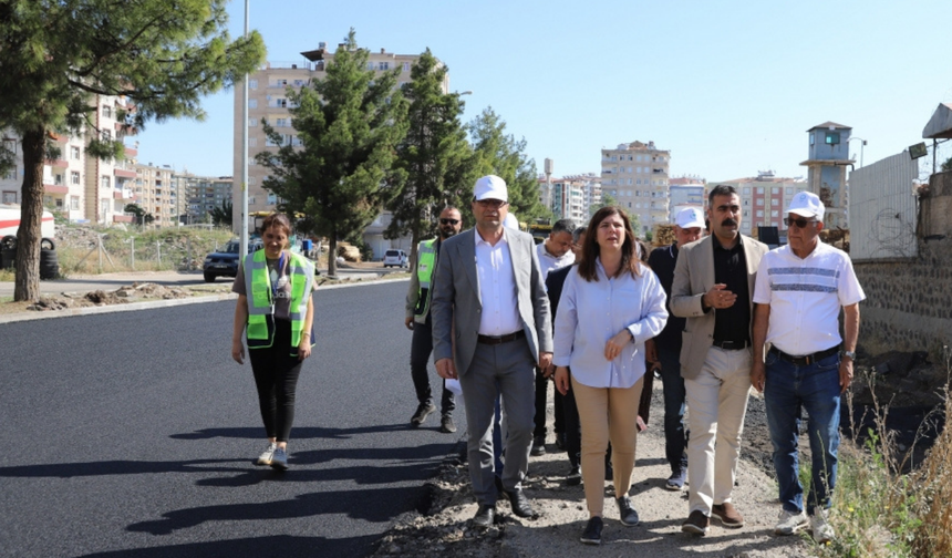 Diyarbakır’da Eş Başkanlardan saha denetimi