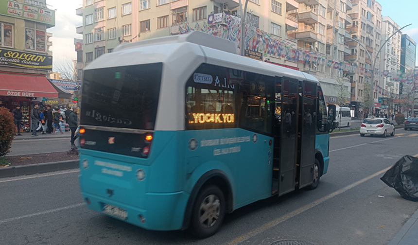 Diyarbakır’da yolcuya kötü muamele eden otobüse trafikten men