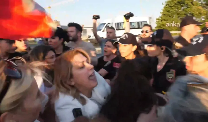 İstanbul'da CHP Kadın Kolları'na polis müdahalesi