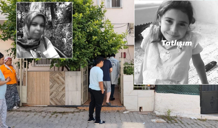 Kızı okulda öldürülmüştü; anne ve oğlu kanlar içinde bulundu