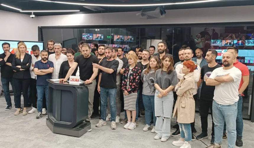 KRT emekçileri bayramda direnişe devam ediyor