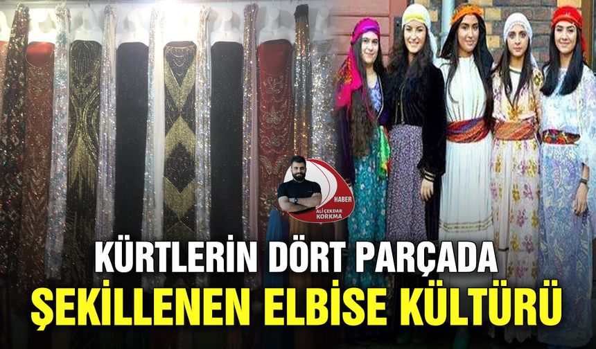 Kürtlerin dört parçada şekillenen elbise kültürü