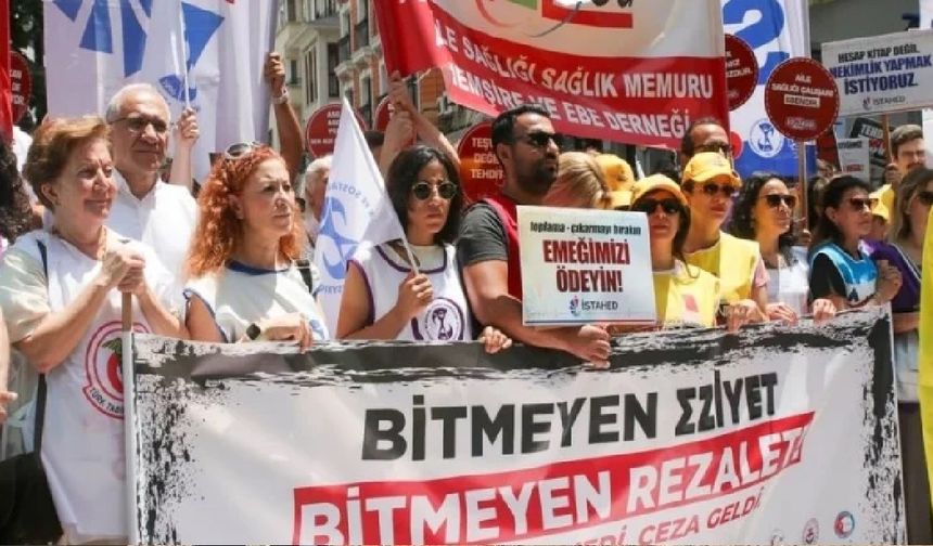 Sağlık örgütlerinden, 'eziyet yönetmeliği'ne karşı eylem