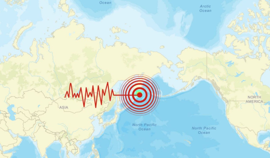8.8 büyüklüğünde deprem!