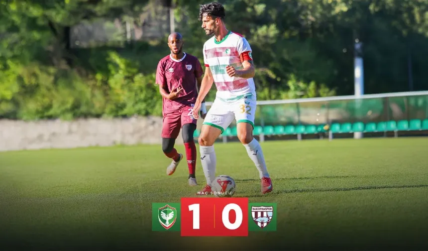 Amedspor, Bandırmaspor’u hazırlık maçında 1-0 mağlup etti