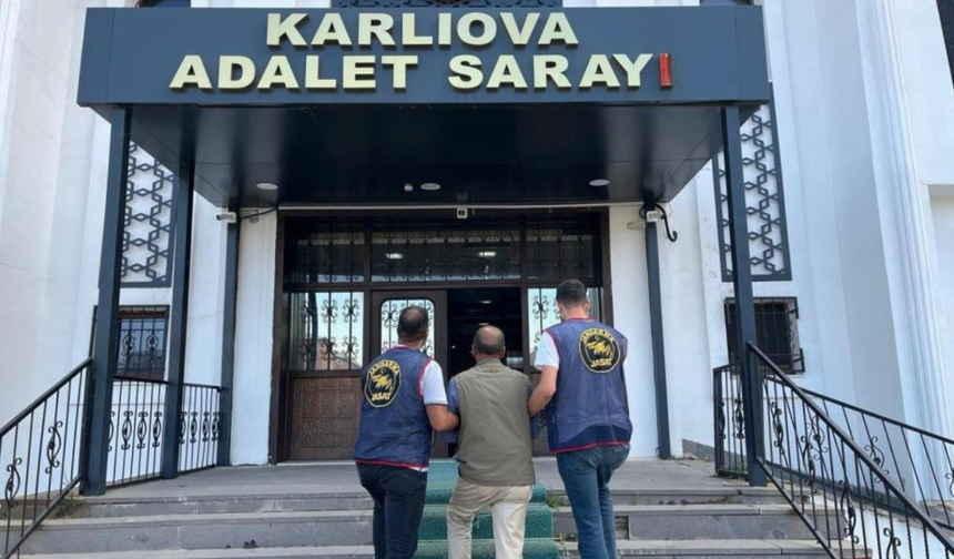 6 yıl 3 ay hapis cezası olan suçlu Bingöl’de yakalandı