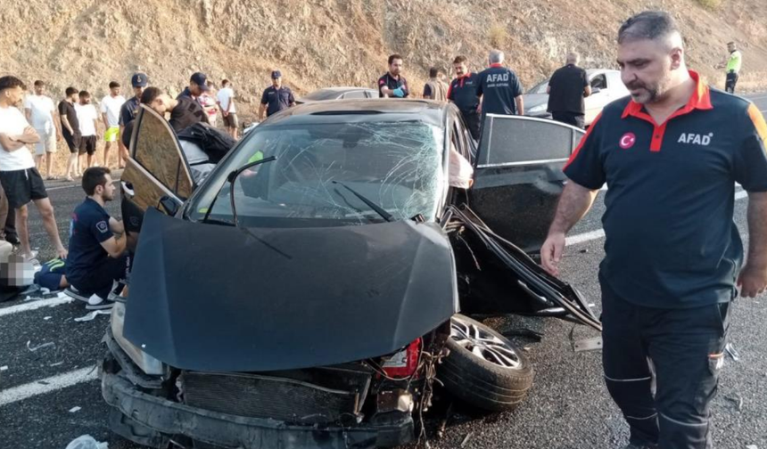Elazığ-Diyarbakır kara yolunda trafik kazası: 6 yaralı