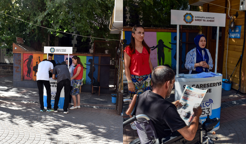 Diyarbakır’da yurttaşın sesi: Yerinde çözüm standı açıldı