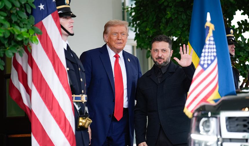 Trump ve Zelenskiy Beyaz Saray’da kritik zirvede buluştu