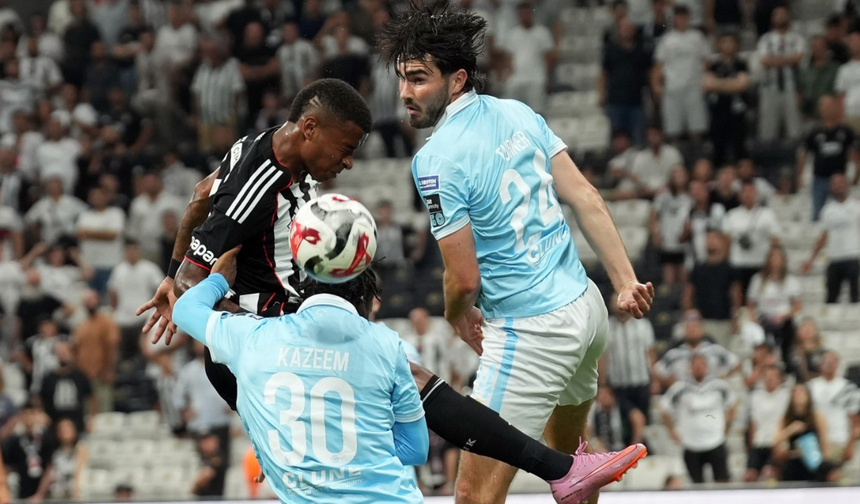 UEFA Konferans Ligi’nde Beşiktaş play-off biletini kaptı