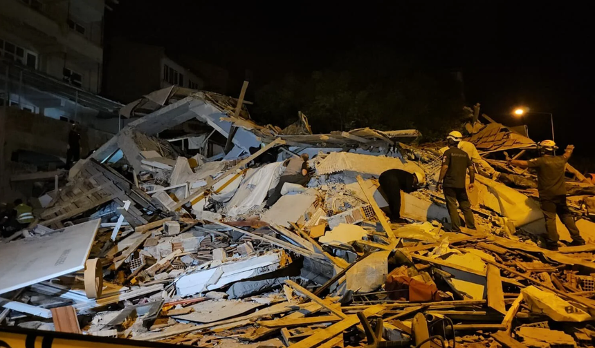 Balıkesir’deki depremde 1 kişi hayatını kaybetti