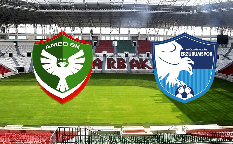 Amedspor – Erzurumspor maçının yayın detayları