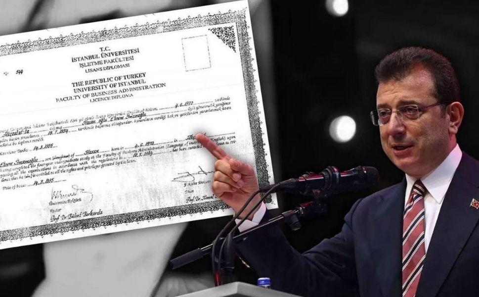 Ekrem İmamoğlu'nun diploması YÖKSİS'ten silindi