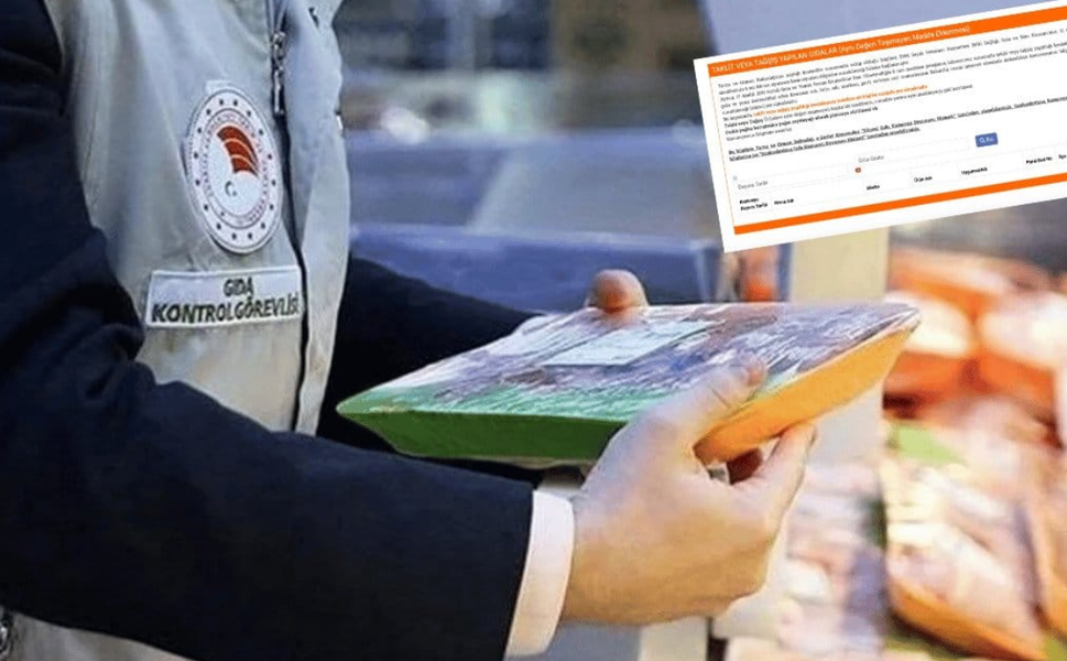 Gıda ihlalleri listesi e-Devlet’e taşındı, Bakanlığın sitesinden kaldırıldı